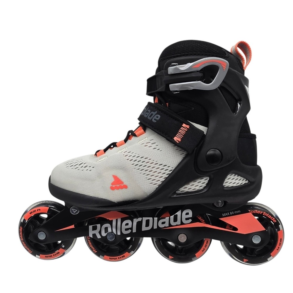 Rollerblade Macroblade 80 W Women's Inline Skates Size 7 Grey Coral Fitness - Picture 3 of 7